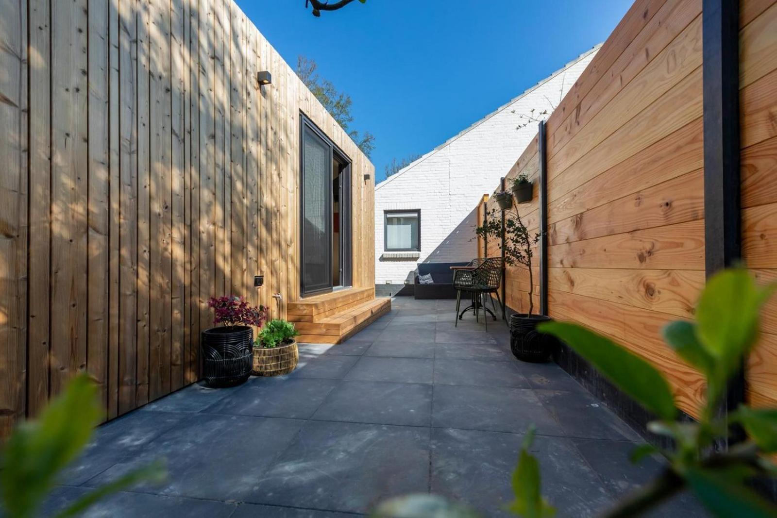 Tinyhouse La Mouette - D. Koddelaan 34, Zoutelande Villa Dış mekan fotoğraf