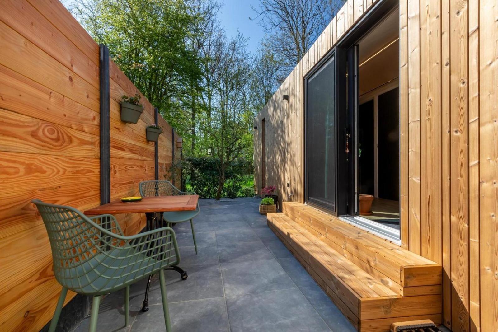 Tinyhouse La Mouette - D. Koddelaan 34, Zoutelande Villa Dış mekan fotoğraf